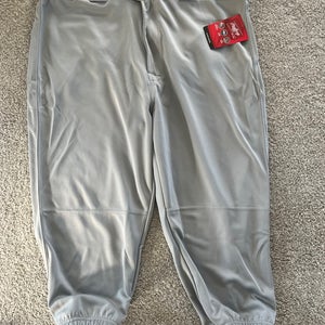 Gray Men's Large Rawlings (New) Game Pants