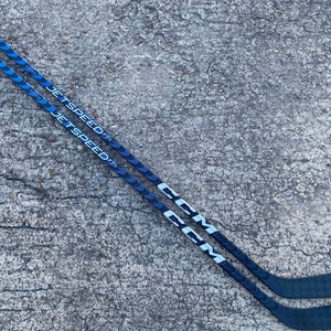 2 PACK CCM JetSpeed FT5 Pro Hockey Stick Pro Stock 95 Flex P90T Left 63781