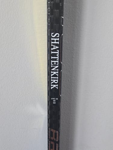 New Bauer Supreme 1S Stick - Shattenkirk - Right - Clear - 95 flex