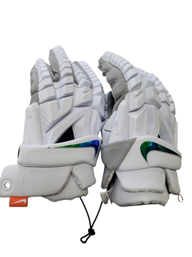 New Nike Vapor Lacrosse Gloves Mens White 12" 11849-s000020950