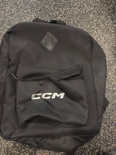 Black CCM Backpack (New)