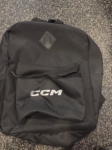 Black  CCM Backpack (New)