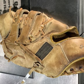 Used Top Grain Steerhide Bb Sb First Base Lh Throw Brown 12" 10743-c000450907