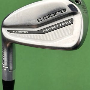 Cobra Forged Tec X Demo 7 Iron LEFT Hand Steel KBS Tour Lite Regular LH (-.5")