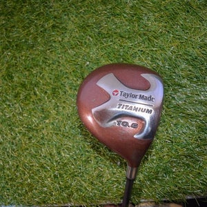 Taylormade	TITANIUM	10.5 Driver	RH	45"	Bubble Shaft	REG	New Grip