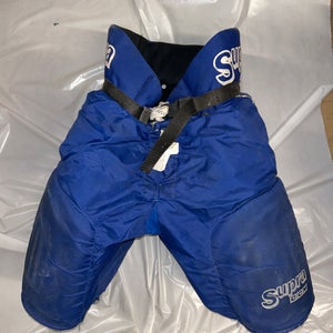 Used CCM Jr.  Large Hockey Pants. Royal.