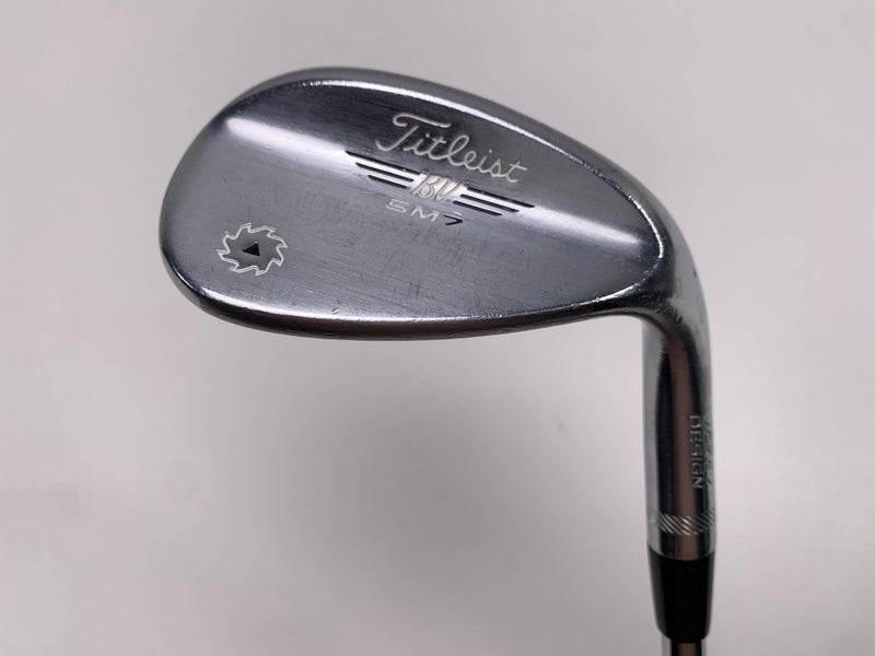 Titleist Vokey SM7 Tour Chrome SW 56* 10 Bounce S-Grind Wedge Steel Mens RH