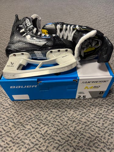 Bauer Supreme M50 Pro size 2.5 D Width skates