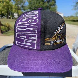 Vintage Lawson Racing Snapback Hat Cap - K-Products - Made In The USA