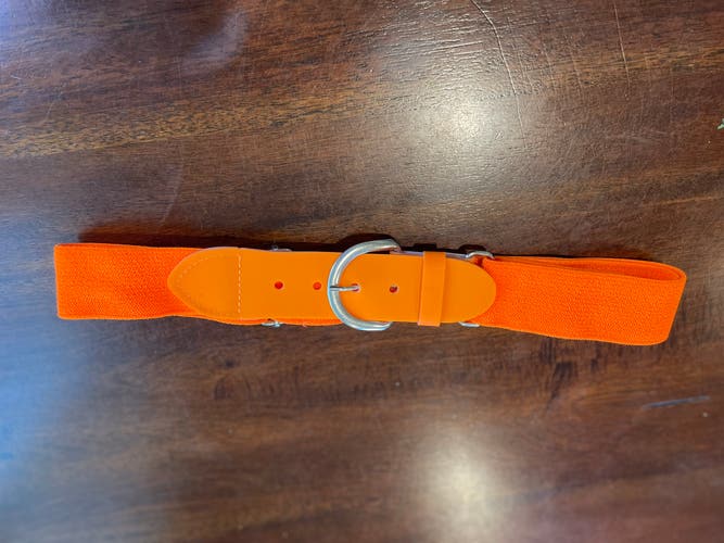 Orange Baseball Belt