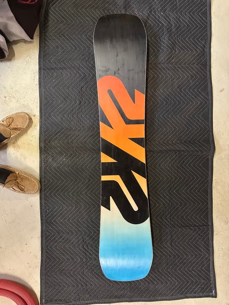 K2 Afterblack 157cm Snowboard True Twin (Used) | SidelineSwap