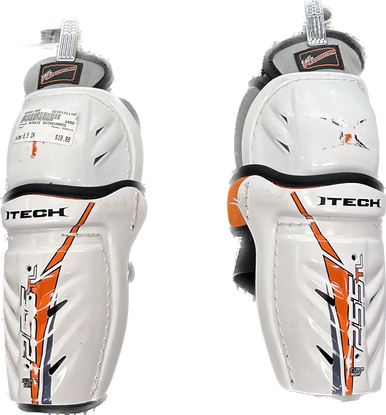 Used Itech Rookie 8 1 2" Hockey Shin Guards 11769-s000017942