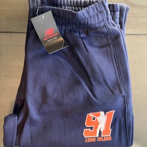 Men's L New Balance Athletics Sweatpants (New) Team 91 Lacrosse Long Island