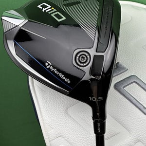 TaylorMade Qi10 Driver 10.5* Fujikura Ventus TR 5R Regular Flex w/ Headcover RH