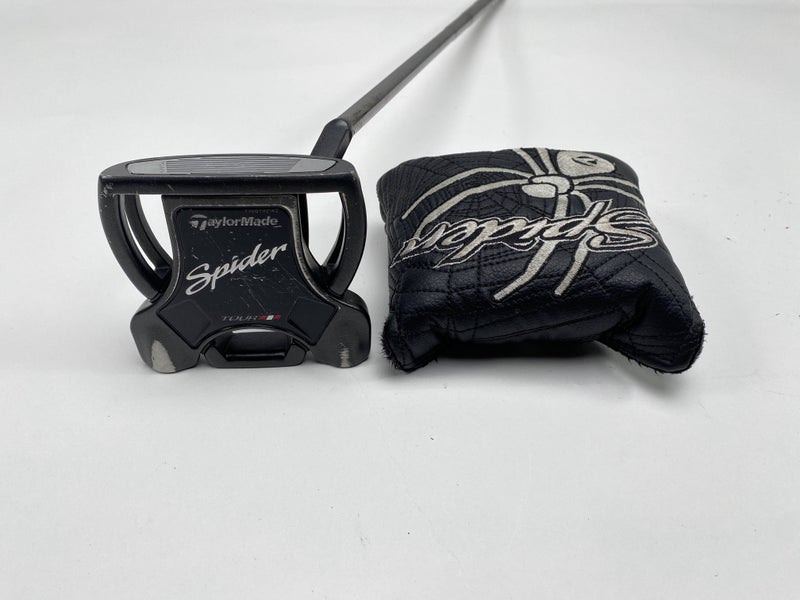 TaylorMade Spider Tour Black Putter 34" Mens RH W/Head Cover