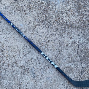 CCM JetSpeed FT5 PRO Pro Stock Hockey Stick Blue Grip 85 Flex P90 LEFT 75603