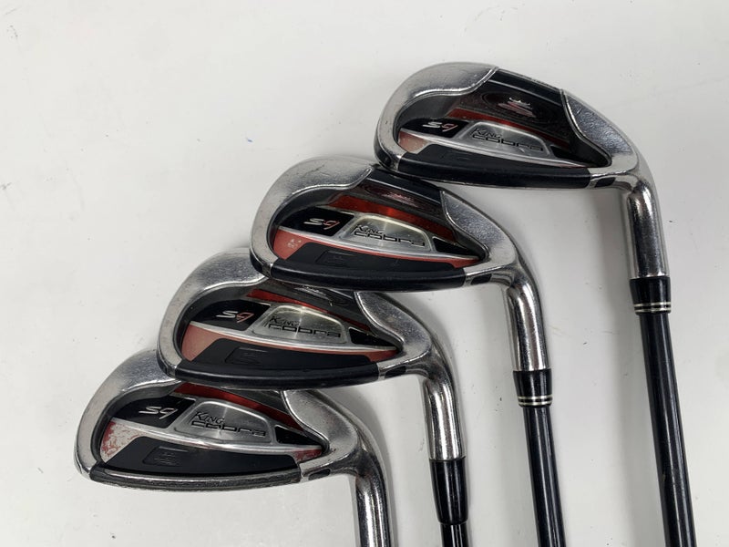 Cobra S9 Iron Set 7-PW Graphite Design YS 55g Regular Graphite Mens RH