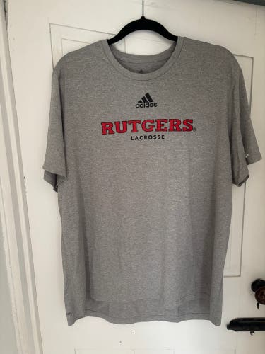 Adidas Men’s Rutgers Lacrosse Creator T Shirr
