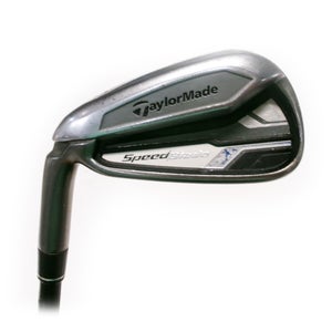 LH TaylorMade SpeedBlade Single 7 Iron Graphite Matrix 55g Senior Flex