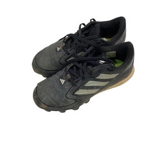 Used Adidas 3 BLACK STRIPE BB CLEATS BB/SB Cleats Black Junior 03.5 11347-S000241050