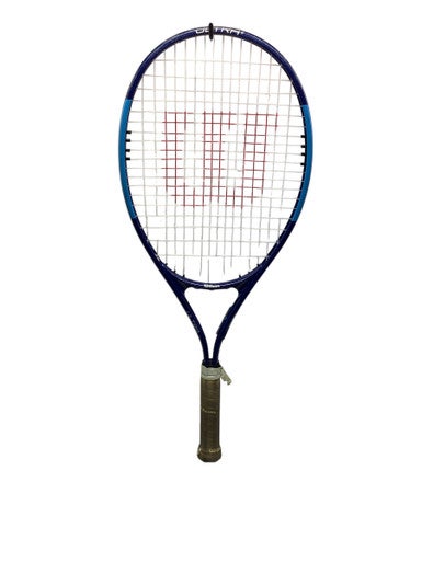 Used Wilson ULTRA POWER XL Adult Tennis Racquet Navy Blue 3 3/8" 11347-S000236624