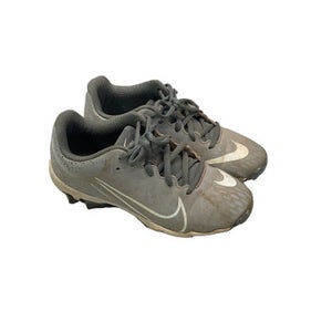 Used Nike DIAMOND BB/SB Cleats Grey Junior 03.5 11347-S000230597