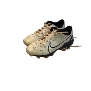 Used Nike DIAMOND BB/SB Cleats White Junior 02.5 11347-S000230305