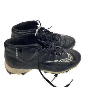 Used Nike BASEBALL CLEATS BB/SB Cleats Black Junior 03.5 11347-S000238512