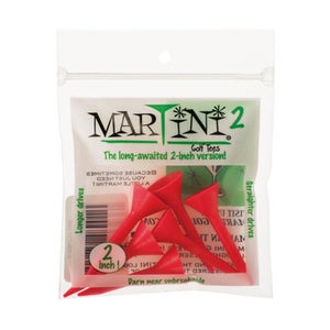 New MARTINI TEE MIX 6PK 2" 11347-JMG80242