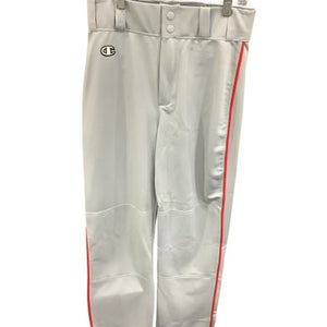 Used Champion Sports GREY WITH RED STRIP OPEN BB/SB Pant Mens Grey SM 11347-S000236819