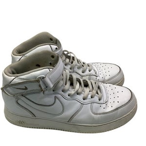 Used Nike AIR FORCE 1 Running/X-Train Shoes M White Senior 12 11347-S000235968