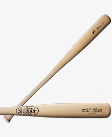New Louisville Slugger GENUINE MIX NATURAL BB/SB Wood Bat 11347-GENUINE-MIX-NATURAL