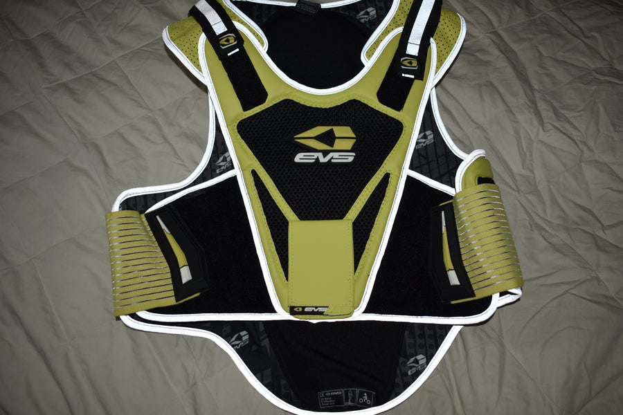 NEW - EVS Street Vest, Yellow / Black, Adult Small/Medium