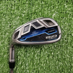 Cobra Bio Cell Blue Single 9 Iron Dynalite 85g Stiff Steel Left Handed LH 36"