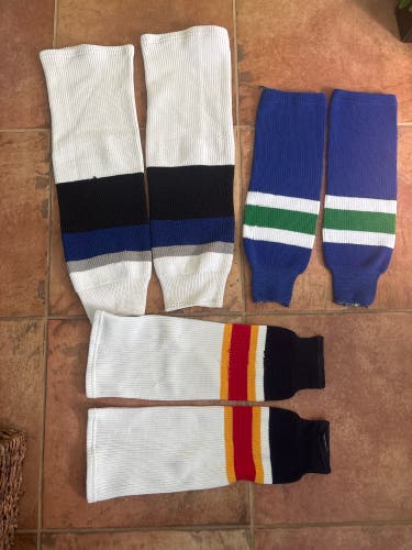 knit Hockey socks