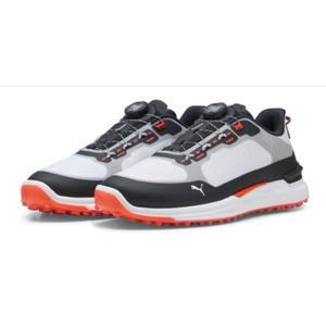 Puma Ignite Elevate 2 Disc Golf Shoes - White/Black