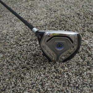 LEFT HAND TAYLORMADE JETSPEED 19 DEGREE 5 WOOD MATRIX VELOX T SENIOR M FLEX GRAPHITE SHAFT