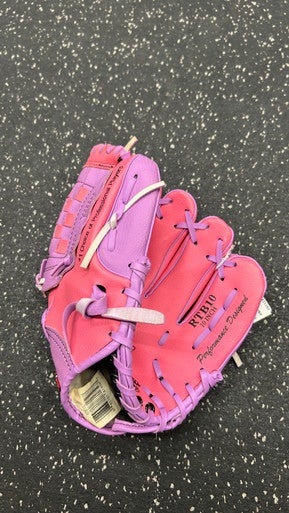 Used Rawlings Players Series Bb Sb Glove Rh Throw Pink 10" 11162-s000421176