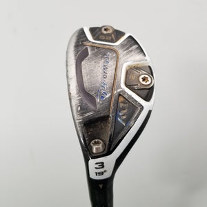 LEFTY 2016 TAYLORMADE M1 3 HYBRID 19* XSTIFF MITSU KURO KAGE 80 FAIR
