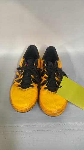 Used Adidas Soccer Indoor Shoes Orange Junior 03.5 11831-s000025024