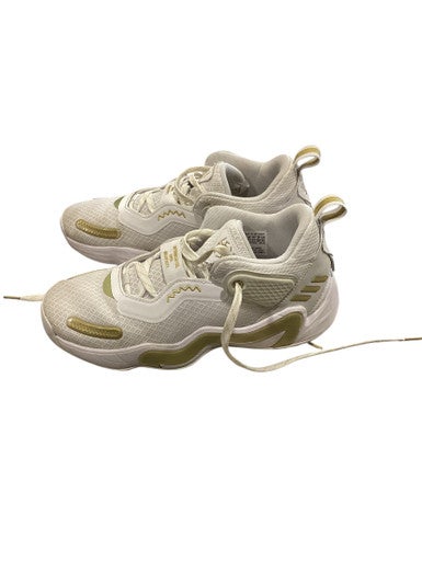 Used Adidas Basketball Shoes M White Senior 8 11884-S000040030