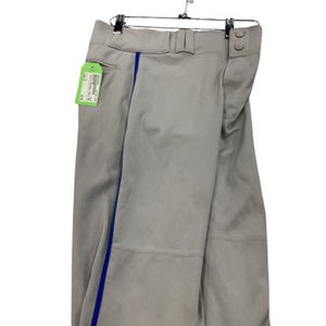 Used Champro BASEBALL PANTS GREY BLUE STRIPE BB/SB Pant Boys Grey LG 11884-S000039098