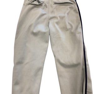 Used GREY BASEBALL PANTS BB/SB Pant Boys White SM 11884-S000038527