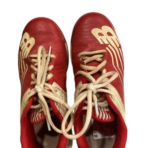 Used New Balance RED CLEATS BB/SB Cleats Red Junior 02 11884-S000040607