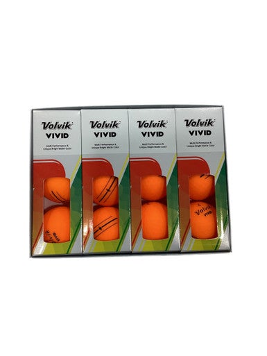 New VOLVIK 12PK MATTE ORANGE 11884-VOL9608