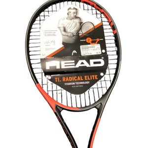 Used Head Racquet TI RADICAL ELITE Adult Tennis Racquet Black 4 3/8" 11884-S000038079