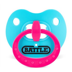 New BATTLE BINKY OXY BLU/PINK 11884-BAT18MG000005