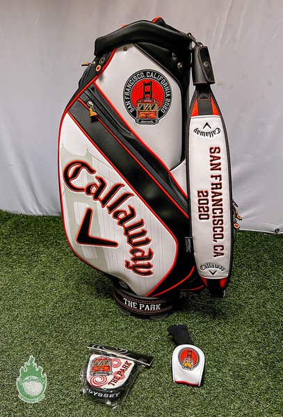 Callaway キャディバッグ サンフランシスコ2020 New Rare 2020 Callaway Major PGA Championship San Francisco Staff