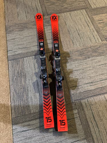 Volkl Racetiger GS AND SL Skis