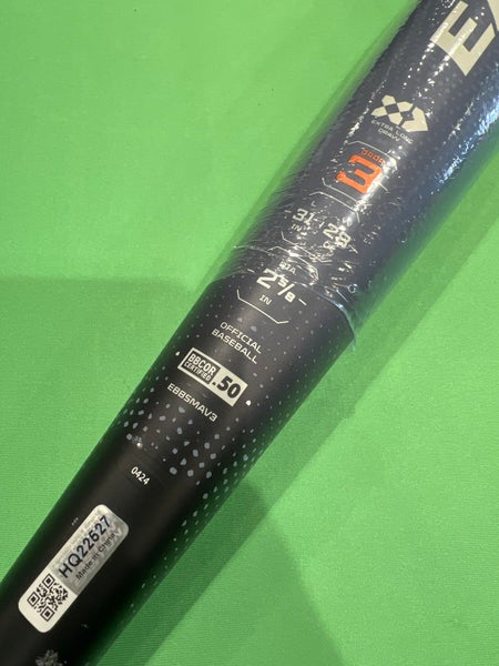 New 2025 Easton MAV1 Bat BBCOR Certified (-3) Alloy 28 oz 31"